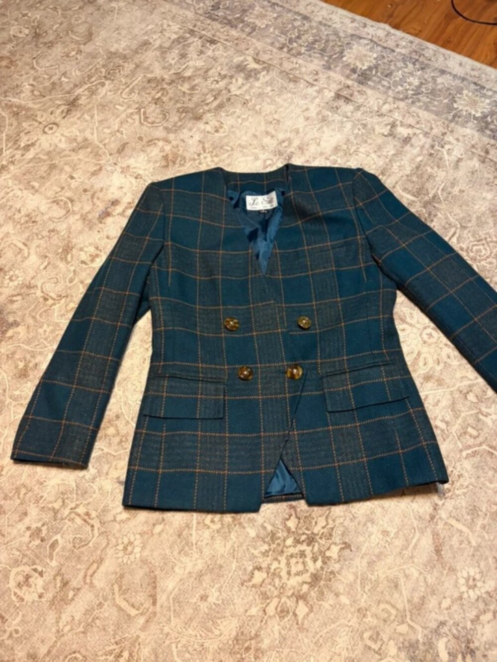 Vintage Double Breasted Blazer size 8